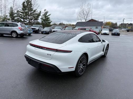 White 2021 Porsche Taycan 4S