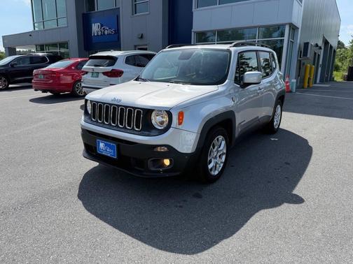 Glacier Metallic 2015 Jeep Renegade Latitude