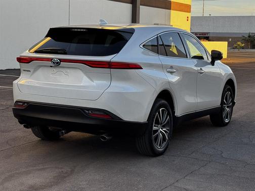 White 2023 Toyota Venza LE