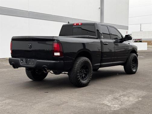 Black 2021 RAM 1500 Classic Warlock