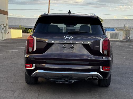 Burgundy 2020 Hyundai PALISADE Limited