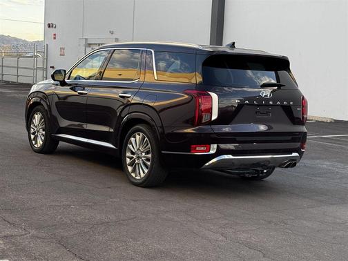 Burgundy 2020 Hyundai PALISADE Limited