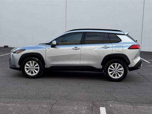 Silver 2023 Toyota Corolla Cross LE