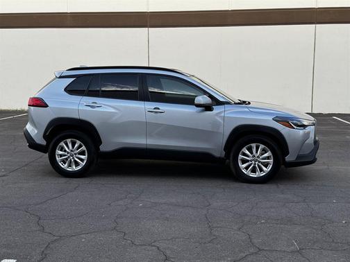 Silver 2023 Toyota Corolla Cross LE