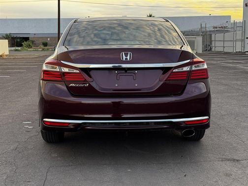 Burgundy 2017 Honda Accord LX