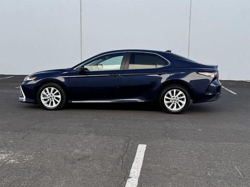 Blue 2022 Toyota Camry LE