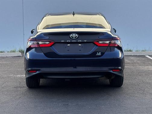 Blue 2022 Toyota Camry LE
