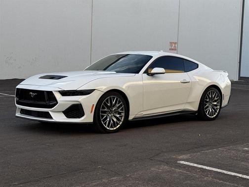White 2025 Ford Mustang GT Premium