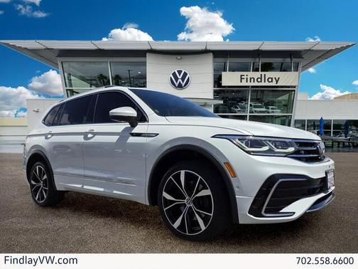 Opal White Pearl Effect 2023 Volkswagen Tiguan 2.0T SEL R-Line