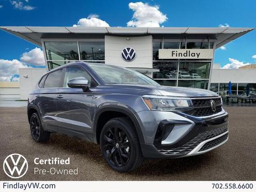 Platinum Gray Metallic 2023 Volkswagen Taos 1.5T SE