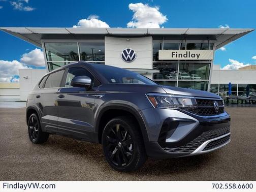 Platinum Gray Metallic 2023 Volkswagen Taos 1.5T SE
