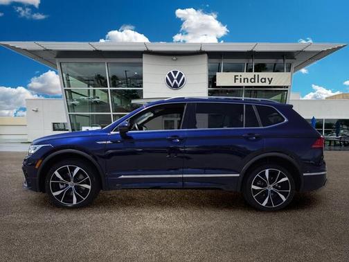 Atlantic Blue 2024 Volkswagen Tiguan 2.0T SEL R-Line