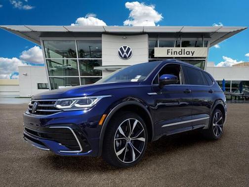 Atlantic Blue 2024 Volkswagen Tiguan 2.0T SEL R-Line