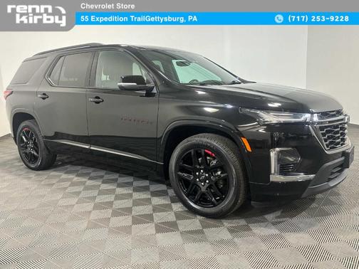 Mosaic Black Metallic 2024 Chevrolet Traverse Limited Premier