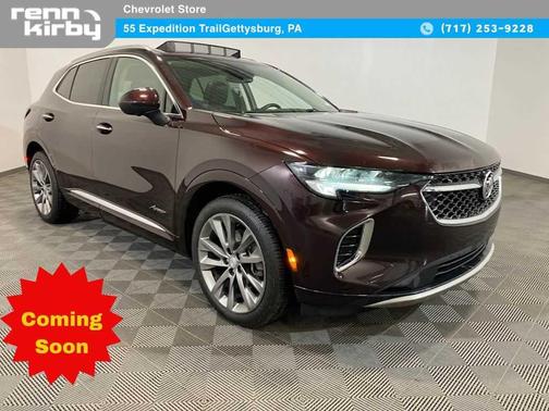 Rich Garnet Metallic 2021 Buick Envision Avenir