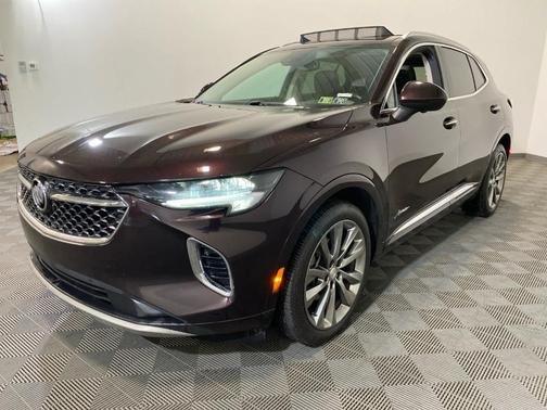 Rich Garnet Metallic 2021 Buick Envision Avenir
