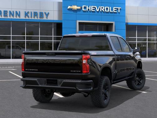 Black 2026 Chevrolet Silverado 1500 Custom Trail Boss