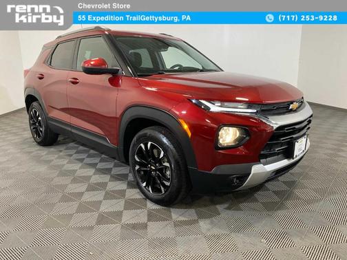 Crimson Metallic 2022 Chevrolet Trailblazer LT