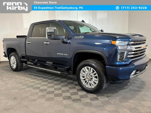 Northsky Blue Metallic 2021 Chevrolet Silverado 2500 High Country