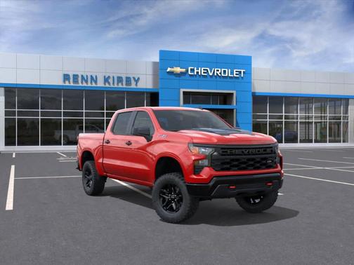 Red 2026 Chevrolet Silverado 1500 Custom Trail Boss