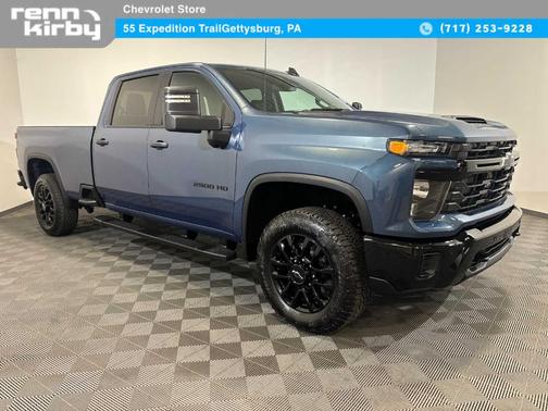 Lakeshore Blue Metallic 2025 Chevrolet Silverado 2500 Custom