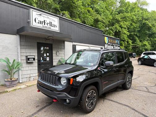 Black 2015 Jeep Renegade Trailhawk