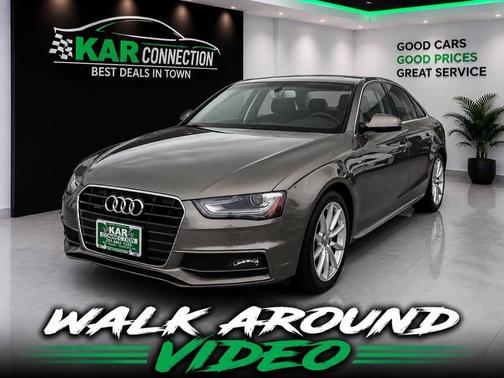 Gray 2015 Audi A4 2.0T Premium Plus Sedan