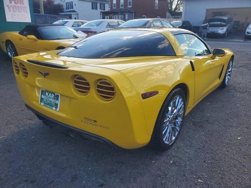Yellow 2007 Chevrolet Corvette Base