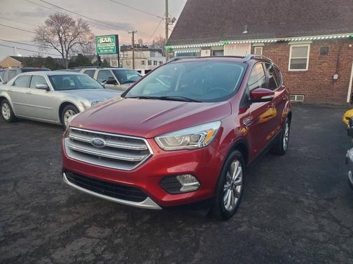 Maroon 2017 Ford Escape Titanium