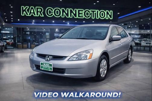 Silver 2004 Honda Accord LX 4dr Sedan Sedan