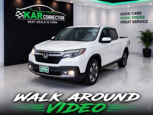 White 2019 Honda Ridgeline RTL-E Truck