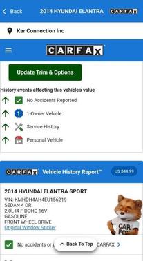 2014 Hyundai ELANTRA Sport