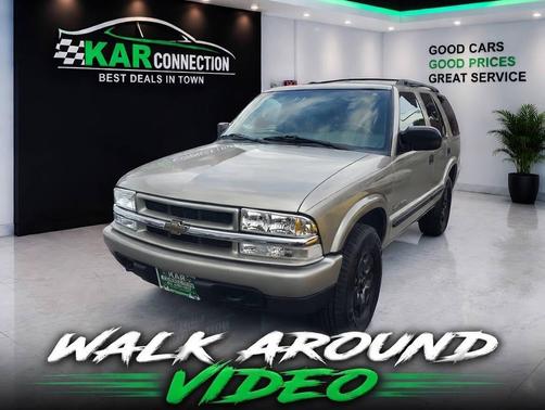 Gold 2004 Chevrolet Blazer LS SUV