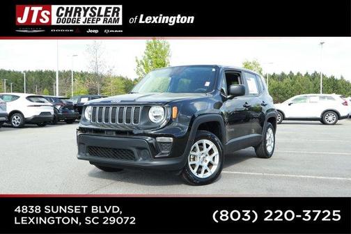 Black Clearcoat 2023 Jeep Renegade Latitude