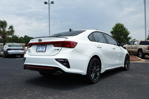 Clear White 2021 Kia Forte GT-Line