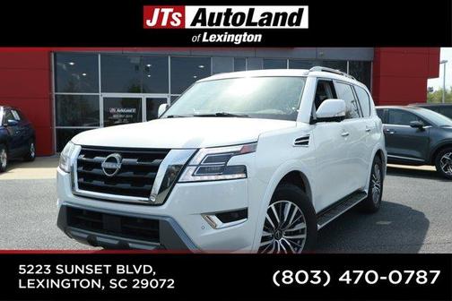 Aspen White Tricoat 2023 Nissan Armada SL