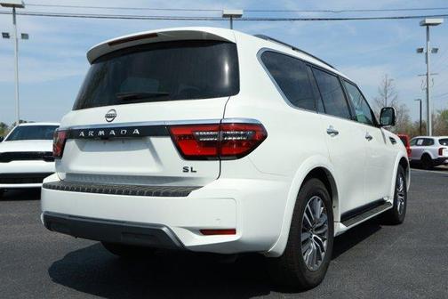 Aspen White Tricoat 2023 Nissan Armada SL
