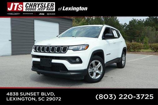 Bright White Clearcoat 2024 Jeep Compass Latitude