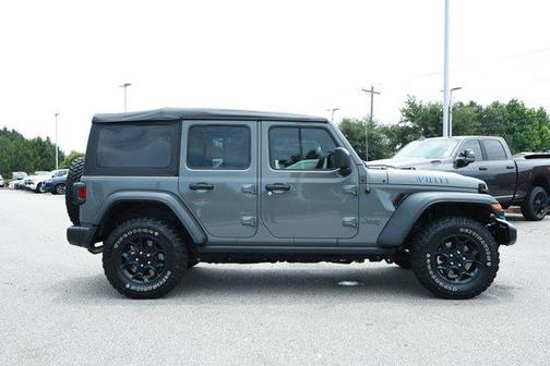 Sting Gray Clearcoat 2023 Jeep Wrangler 4xe Base