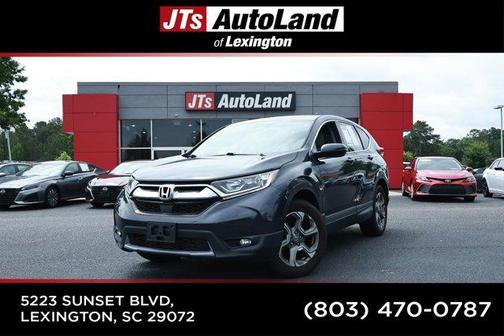 Gray 2018 Honda CR-V EX-L