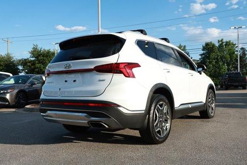 Quartz White 2022 Hyundai SANTA FE Limited