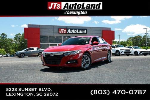 Red 2019 Honda Accord Sport