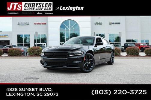 Pitch Black Clearcoat 2023 Dodge Charger SXT