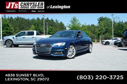Scuba Blue Metallic 2017 Audi A4 2.0T Premium Plus