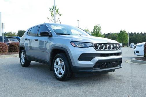 Billet Silver Metallic Clearcoat 2023 Jeep Compass Sport