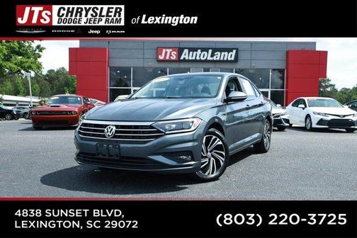 Platinum Gray Metallic 2020 Volkswagen Jetta 1.4T SEL Premium
