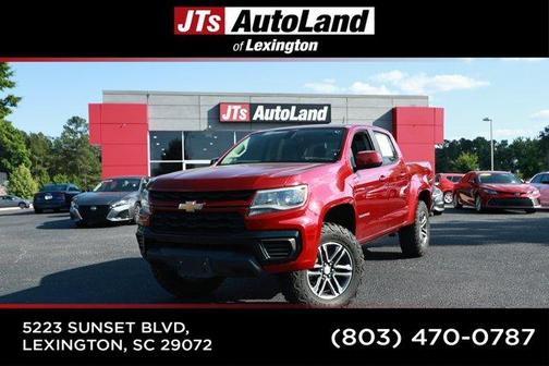 Cherry Red Tintcoat 2021 Chevrolet Colorado WT