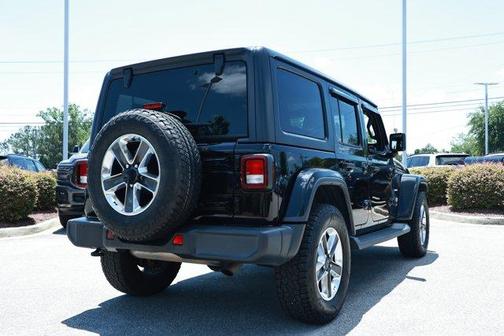 Black Clearcoat 2018 Jeep Wrangler Unlimited Sahara