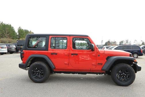 Firecracker Red Clearcoat 2026 Jeep Wrangler Sport