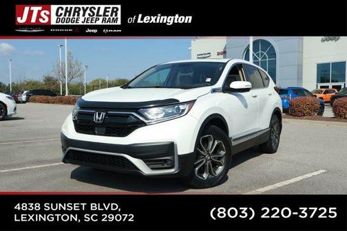 White 2021 Honda CR-V EX-L